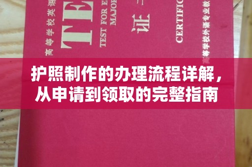 托克托护照制作的办理流程详解，从申请到领取的完整指南
